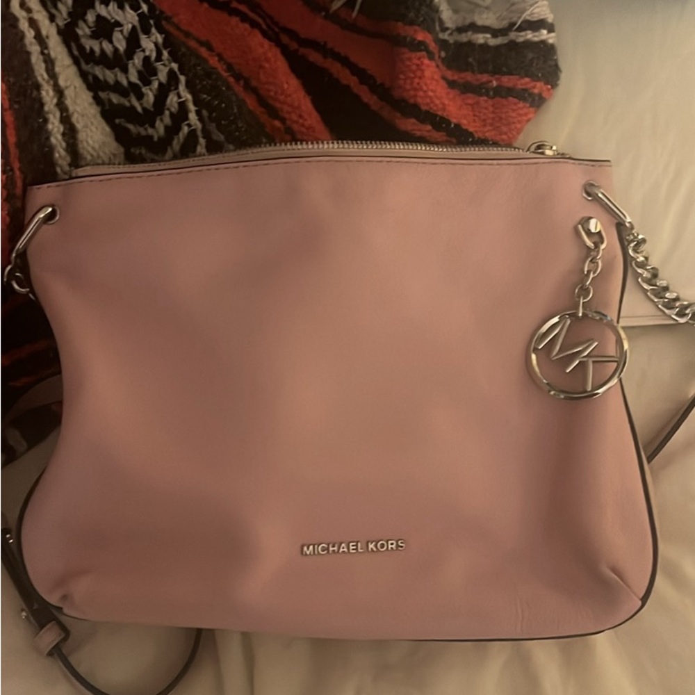 Michael Kors pink shoulder bag
